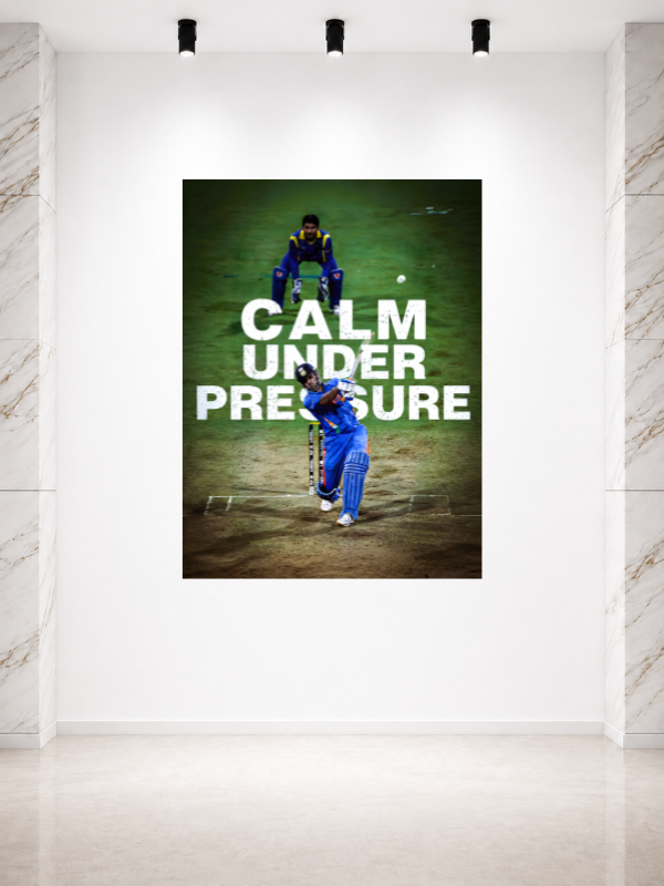 DHONI - CALM UNDER PRESSURE
