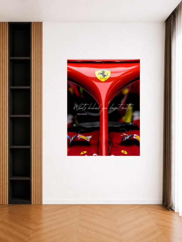 ENZO FERRARI - WHATS BEHIND YOU DOES'NT MATTER