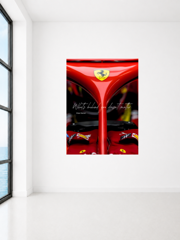 ENZO FERRARI - WHATS BEHIND YOU DOES'NT MATTER