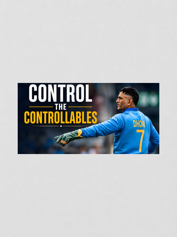 DHONI - CONTROL THE CONTROLLABLES