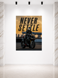 NEVER SETTLE