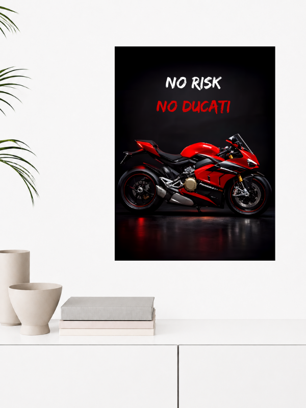 NO RISK NO DUCATI
