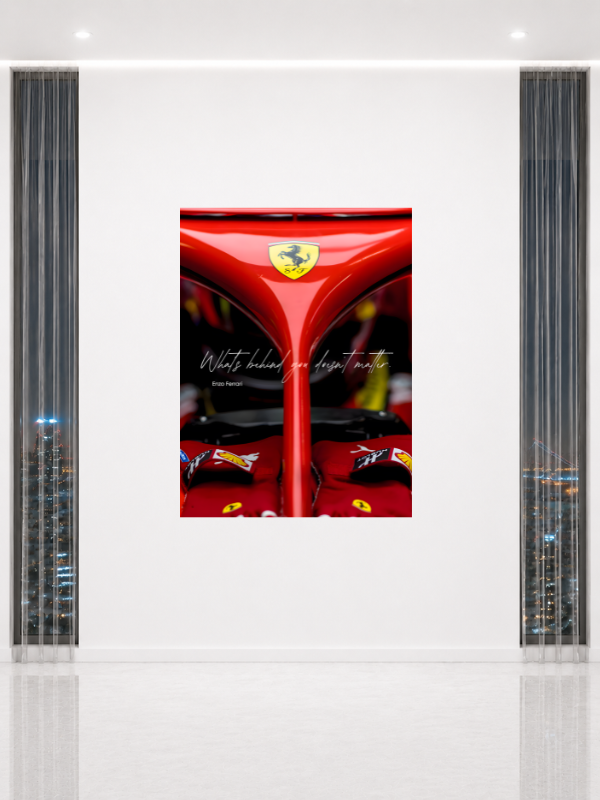 ENZO FERRARI - WHATS BEHIND YOU DOES'NT MATTER