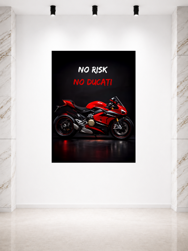 NO RISK NO DUCATI