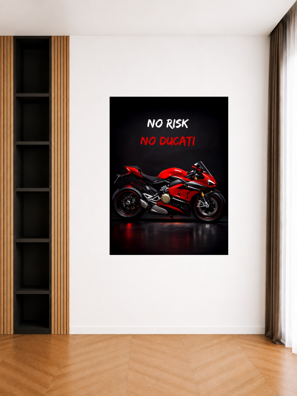 NO RISK NO DUCATI