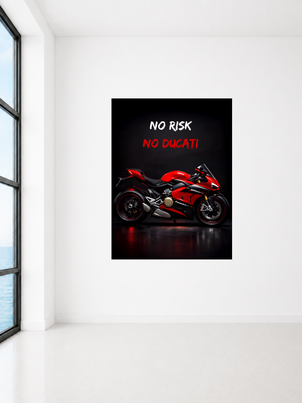 NO RISK NO DUCATI