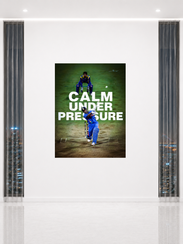 DHONI - CALM UNDER PRESSURE