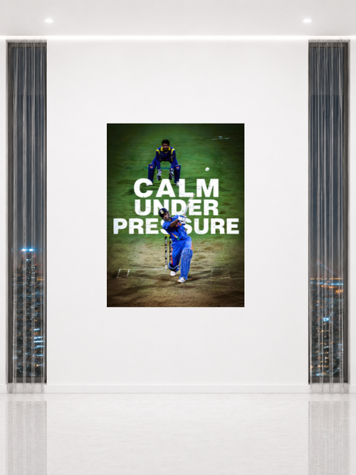 DHONI - CALM UNDER PRESSURE