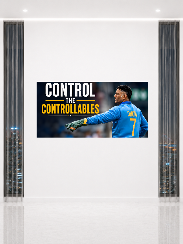 DHONI - CONTROL THE CONTROLLABLES
