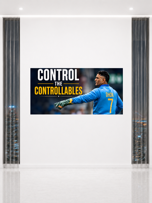 DHONI - CONTROL THE CONTROLLABLES