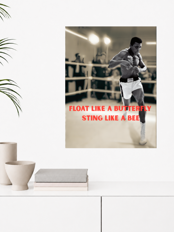 MUHAMMAD ALI - FLOAT LIKE A BUTTERFLY