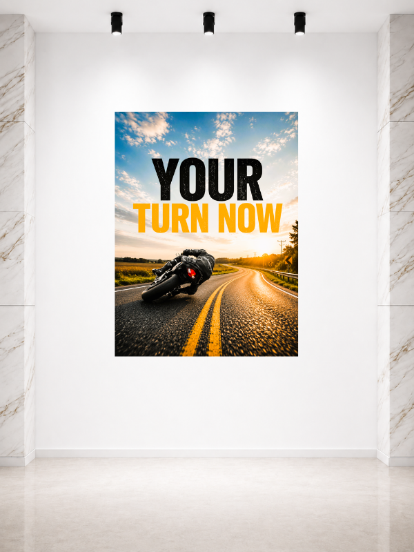 YOUR TURN NOW