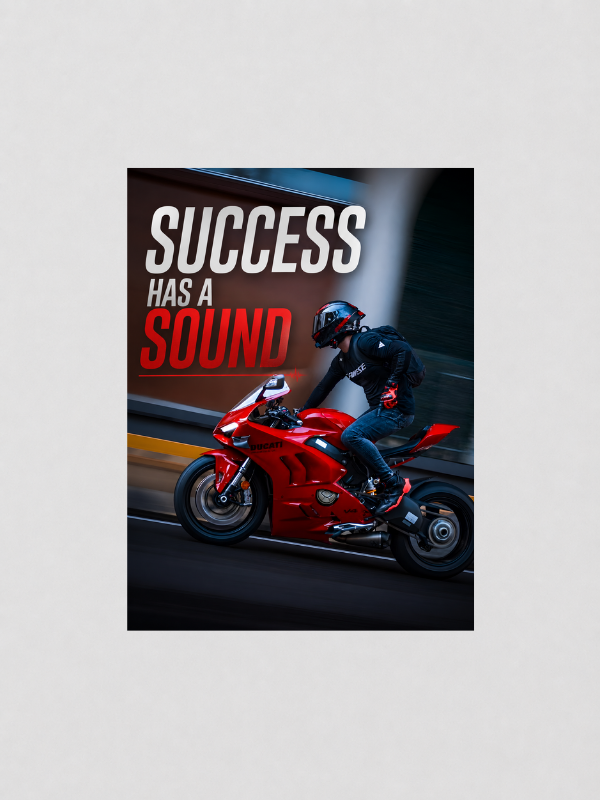 SUCCESS HAS A SOUND