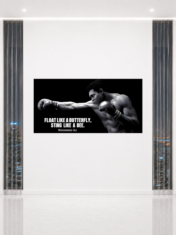 MUHAMMAD ALI - FLOAT LIKE A BUTTERFLY