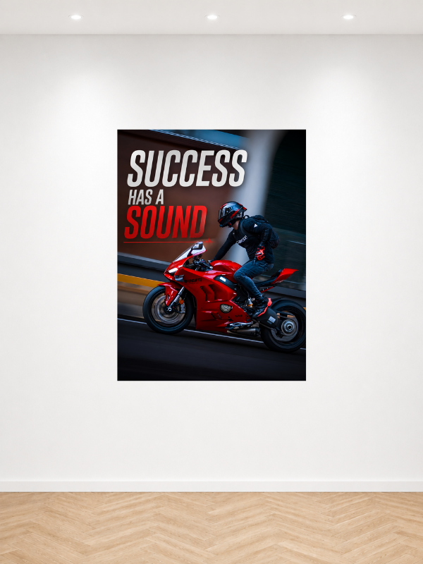 SUCCESS HAS A SOUND