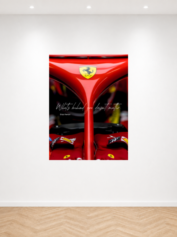 ENZO FERRARI - WHATS BEHIND YOU DOES'NT MATTER