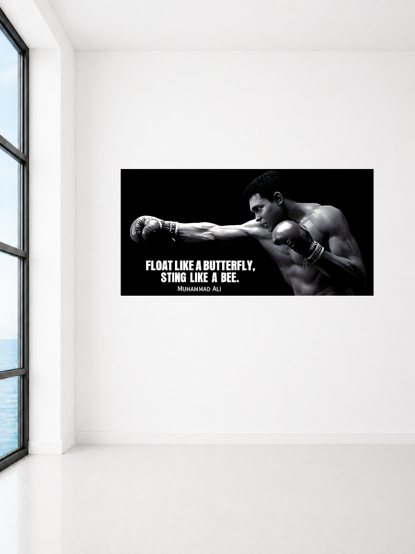 MUHAMMAD ALI - FLOAT LIKE A BUTTERFLY