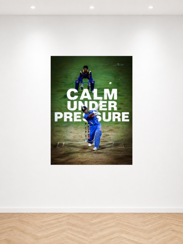 DHONI - CALM UNDER PRESSURE