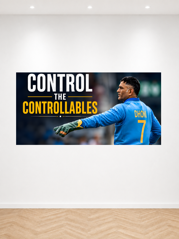 DHONI - CONTROL THE CONTROLLABLES